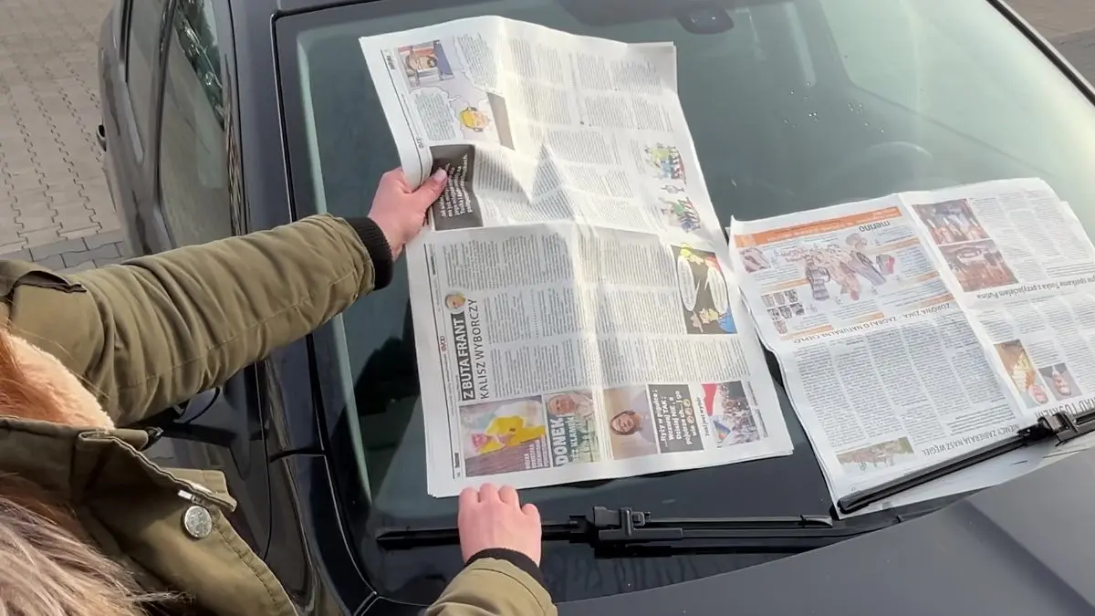 Stare gazety jako materiał termoizolacyjny