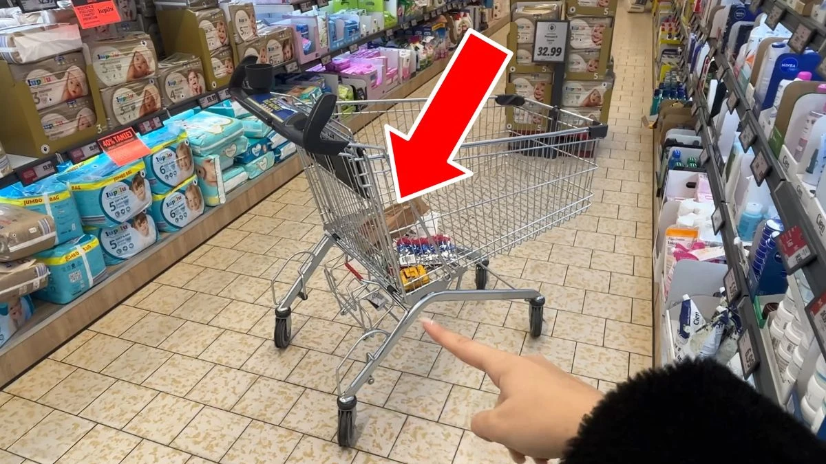 sekretna funkcja wózka sklepowego